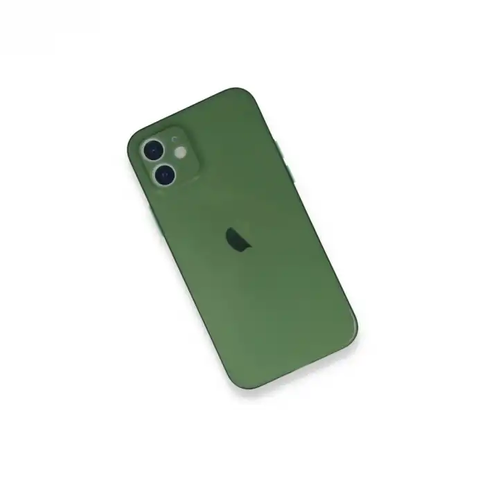 İphone 12 Mini Kılıf Pp Ultra İnce Kapak - Yeşil
