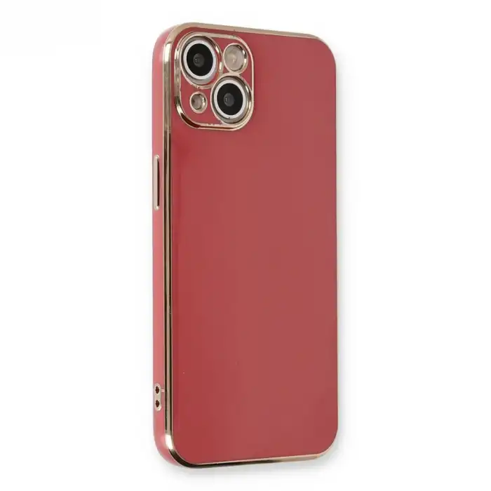 İphone 13 Kılıf Volet Silikon - Kırmızı