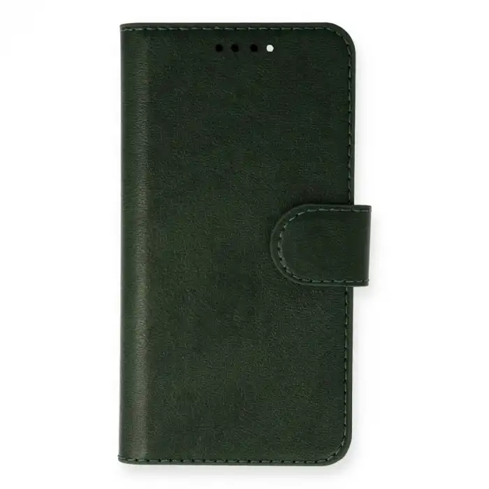 İphone 13 Mini Kılıf Trend S Plus Kapaklı Kılıf - Yeşil