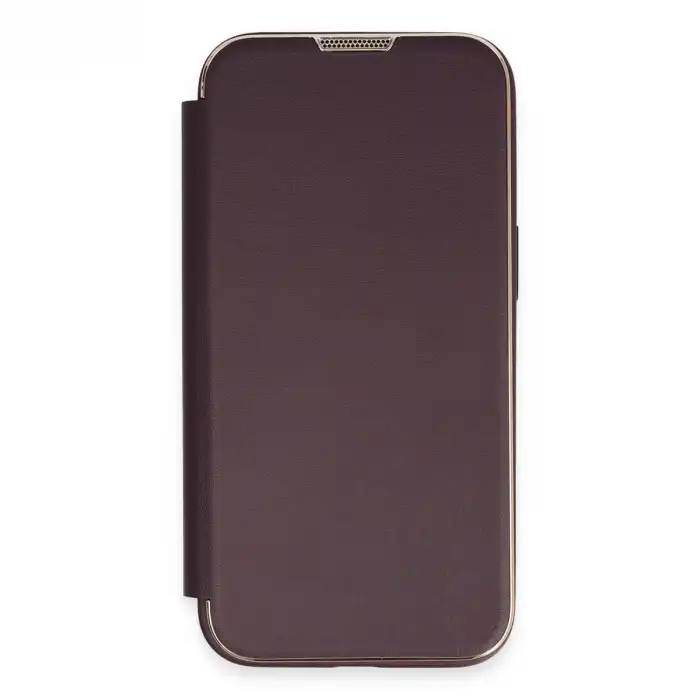 İphone 13 Pro Kılıf Dolpin Kapaklı - Derin Mor