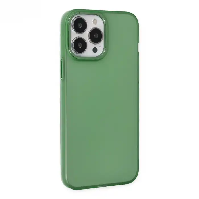 İphone 13 Pro Kılıf Modos Metal Kapak - Koyu Yeşil