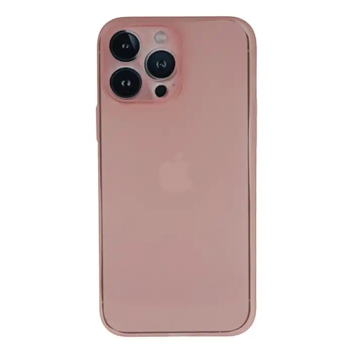 İphone 13 Pro Kılıf Pp Ultra İnce Kapak - Pembe