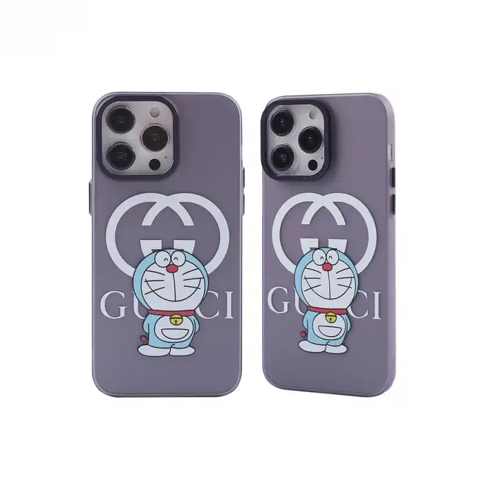 İphone 13 Pro Kılıf Prada Desenli Kapak - Prada Mor - 3