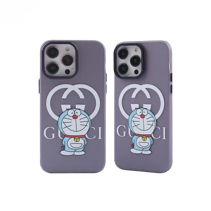 İphone 13 Pro Kılıf Prada Desenli Kapak - Prada Mor - 3