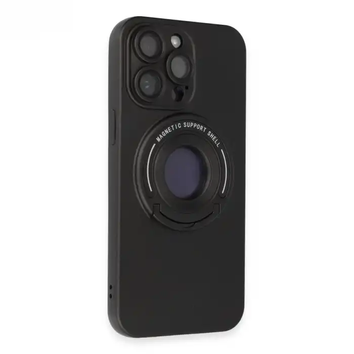 İphone 13 Pro Max Kılıf Lukka Magneticsafe Kapak - Siyah