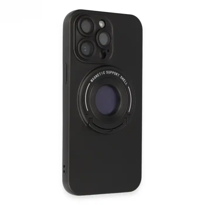 İphone 13 Pro Max Kılıf Lukka Magneticsafe Kapak - Siyah
