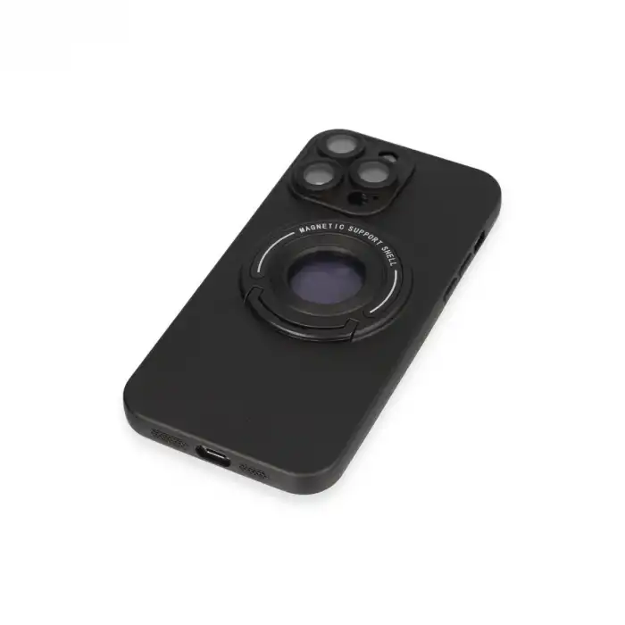 İphone 13 Pro Max Kılıf Lukka Magneticsafe Kapak - Siyah