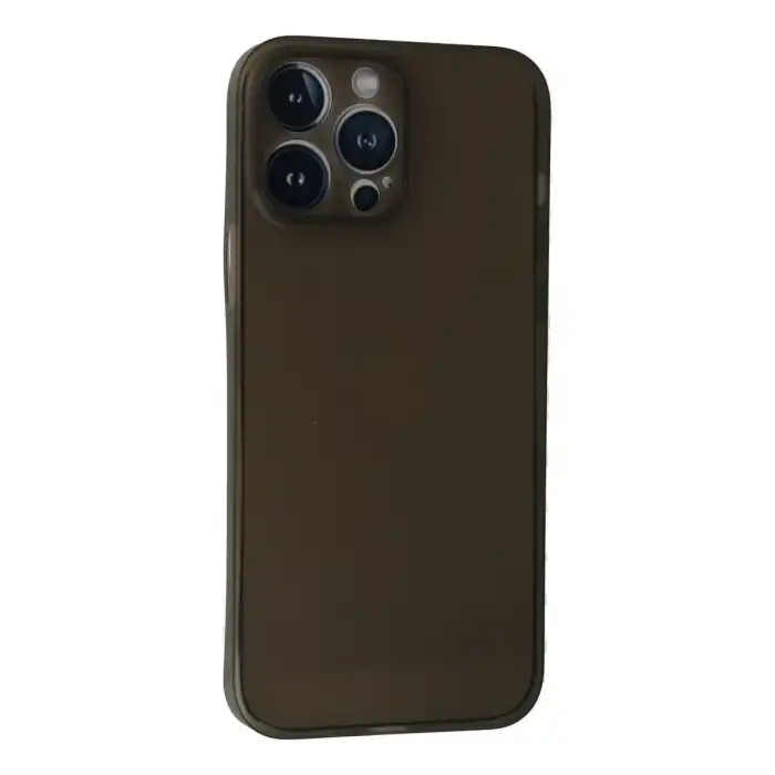 İphone 13 Pro Max Kılıf Pp Ultra İnce Kapak - Gri