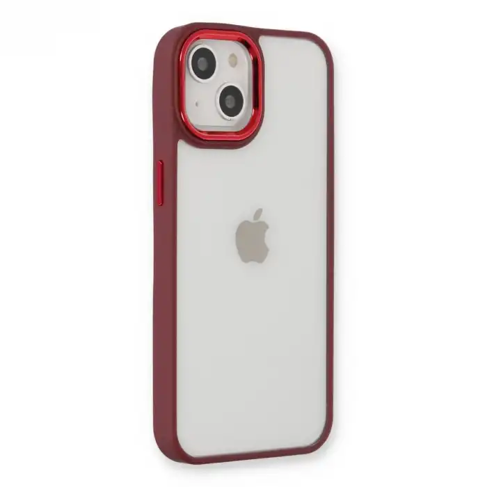 İphone 14 Plus Kılıf Dora Kapak - Kırmızı