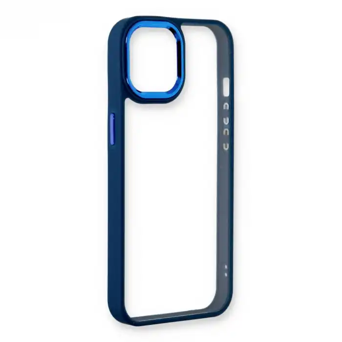 İphone 14 Plus Kılıf Dora Kapak - Mavi