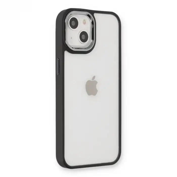 İphone 14 Plus Kılıf Dora Kapak - Siyah