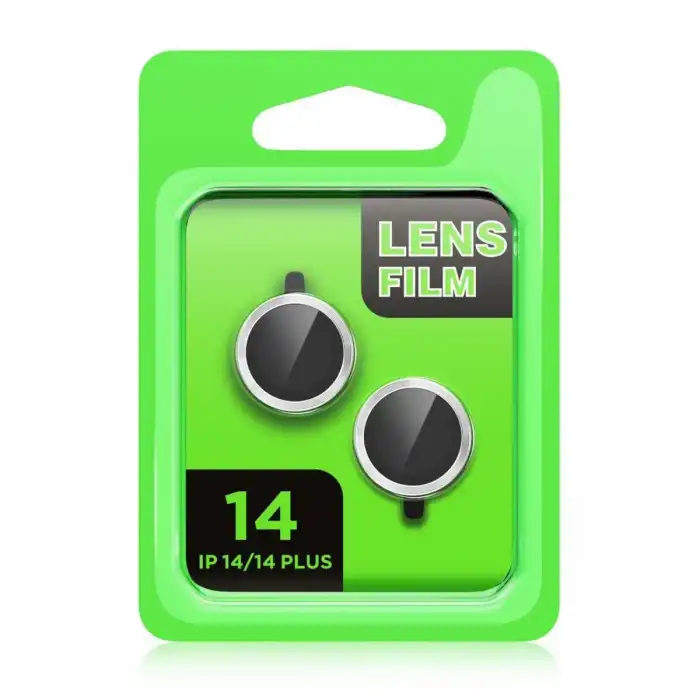 İphone 14 Plus Raze Metal Kamera Lens - Gümüş