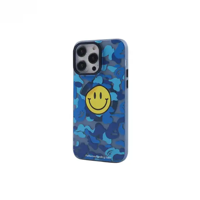 İphone 14 Pro Kılıf Apollo Magneticsafe Desenli Kapak - Apollo Mavi - 1