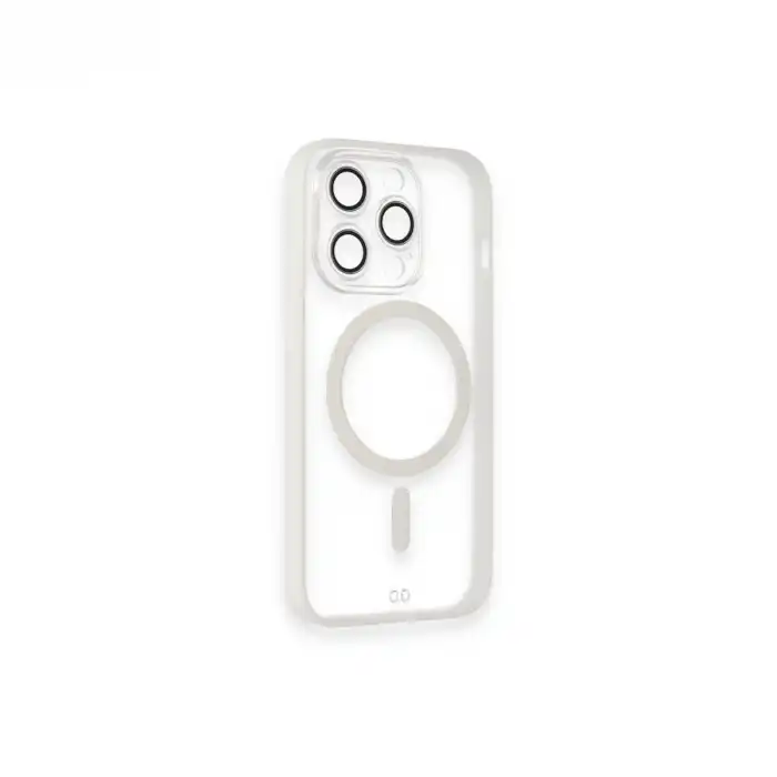 İphone 14 Pro Kılıf Grand Magneticsafe Kapak - Beyaz