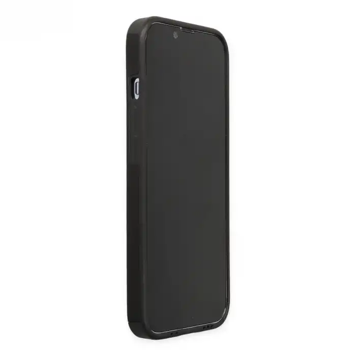İphone 14 Pro Kılıf Mega Standlı Silikon - Siyah