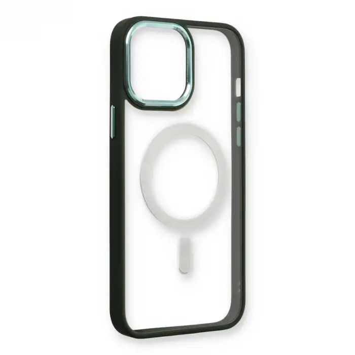İphone 14 Pro Kılıf Room Magneticsafe Silikon - Köknar Yeşili