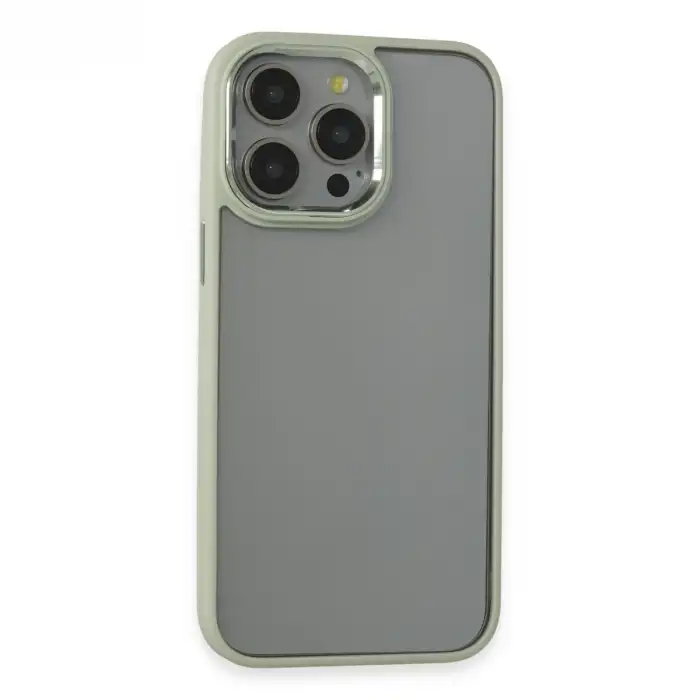 İphone 14 Pro Max Kılıf Power Silikon - Yeşil