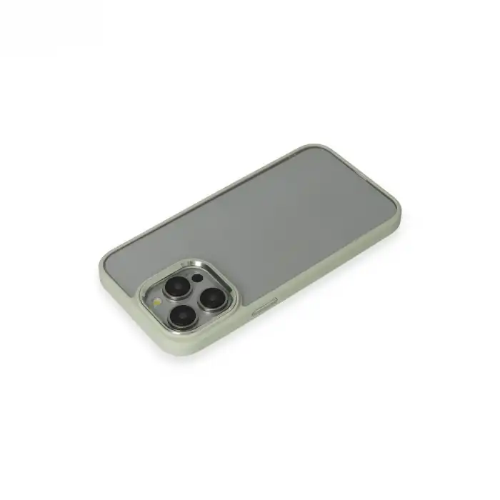 İphone 14 Pro Max Kılıf Power Silikon - Yeşil