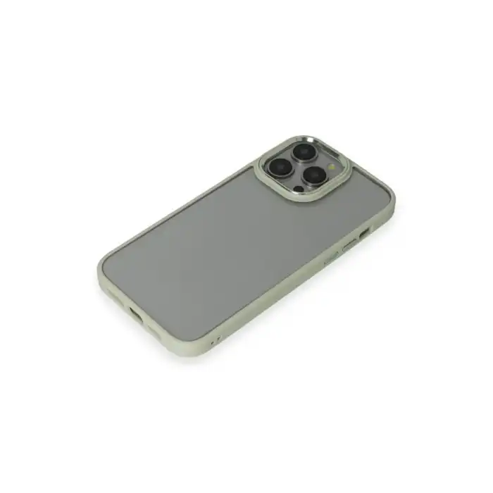 İphone 14 Pro Max Kılıf Power Silikon - Yeşil