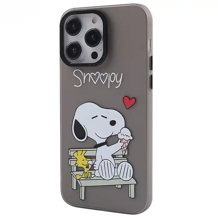 İphone 14 Pro Max Kılıf Prada Desenli Kapak - Prada Siyah - 2