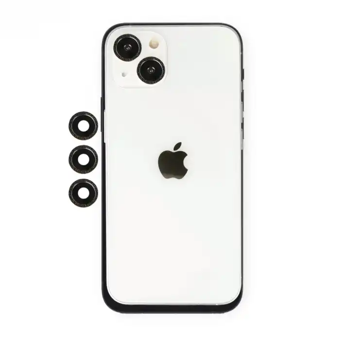 İphone 14 Shine Kamera Lens - Siyah