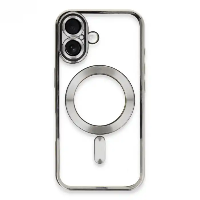 İphone 16 Kılıf Kross Magneticsafe Kapak - Gümüş
