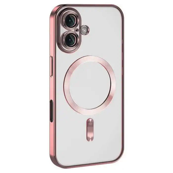 İphone 16 Plus Kılıf Kross Magneticsafe Kapak - Pembe