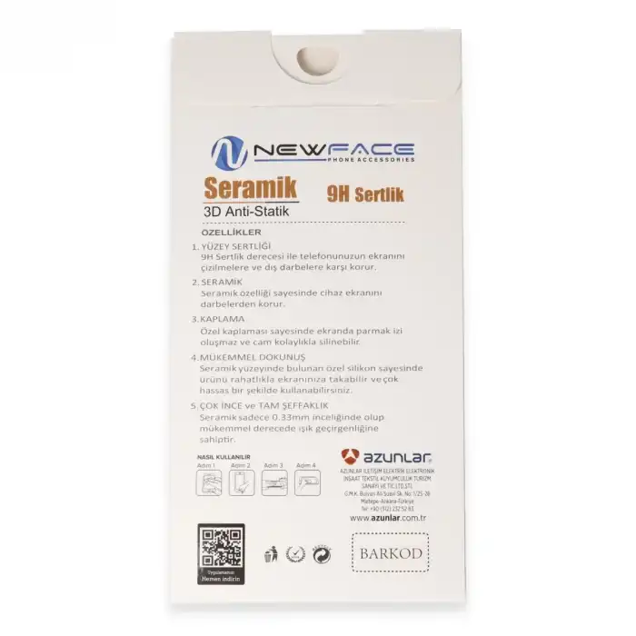 İphone 16 Pro Max 3d Antistatik Mat Seramik Nano Ekran Koruyucu