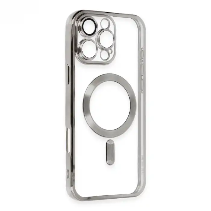 İphone 16 Pro Max Kılıf Kross Magneticsafe Kapak - Titan Gri