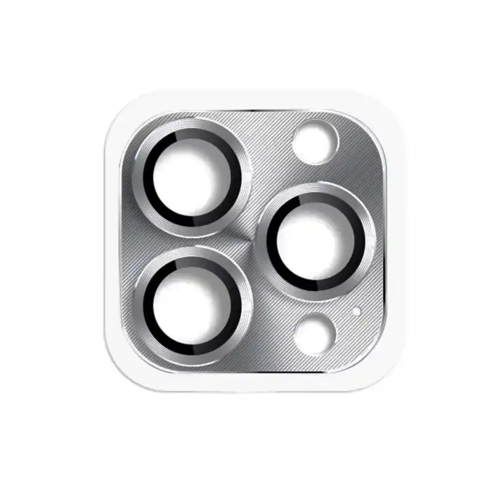 İphone 16 Pro Max Pers Alüminyum Kamera Lens - Gri