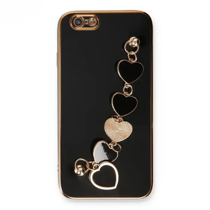 İphone 6 Kılıf Esila Silikon - Siyah