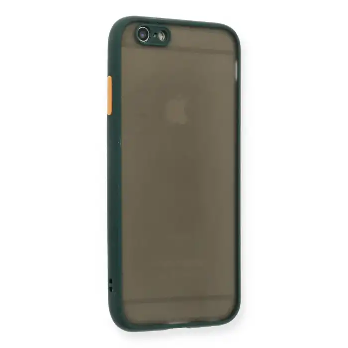 İphone 6 Kılıf Montreal Silikon Kapak - Yeşil
