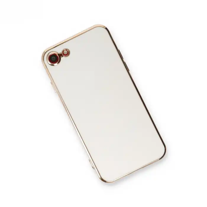 İphone 7 Kılıf Volet Silikon - Beyaz