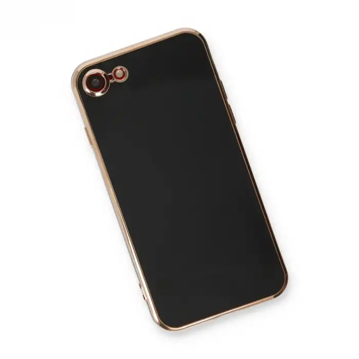 İphone 7 Kılıf Volet Silikon - Siyah