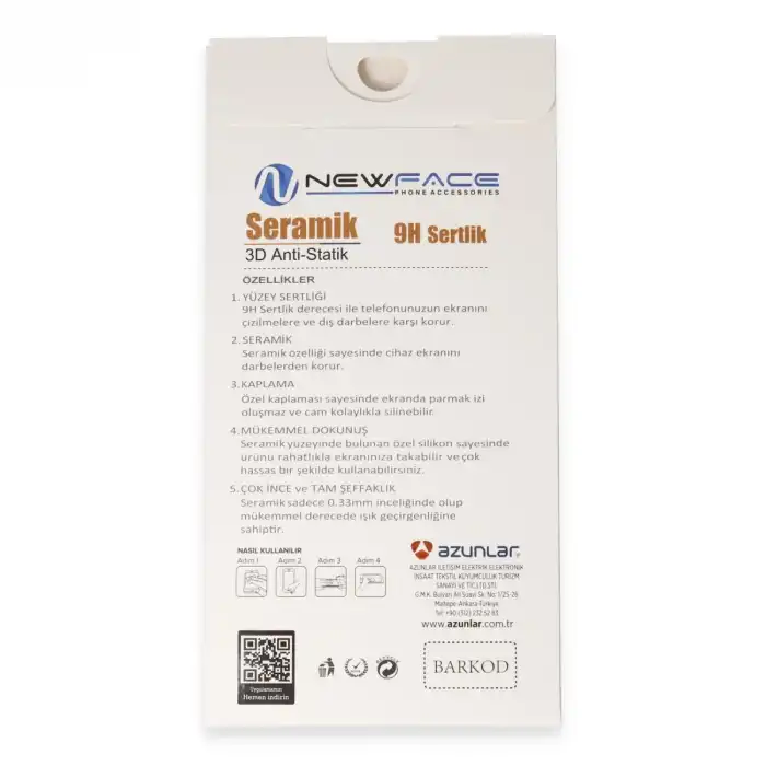 İphone 7 Plus 3d Antistatik Mat Seramik Nano Ekran Koruyucu