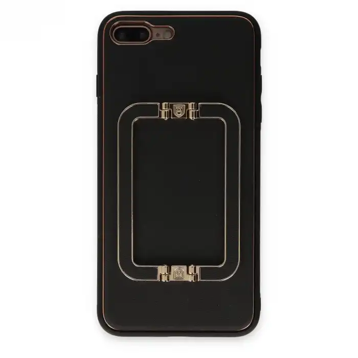 İphone 7 Plus Kılıf Coco Elit Kapak - Siyah