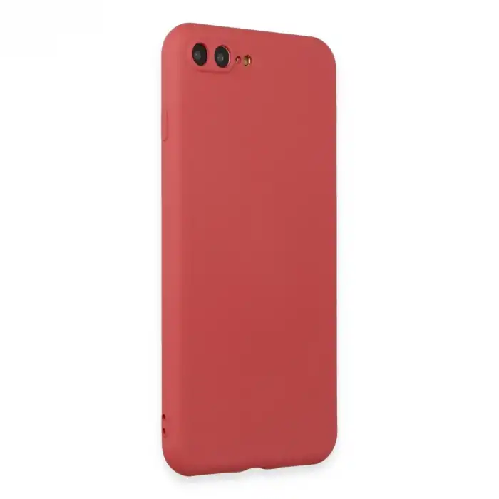 İphone 7 Plus Kılıf First Silikon - Kiremit