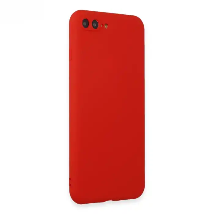 İphone 7 Plus Kılıf First Silikon - Kırmızı