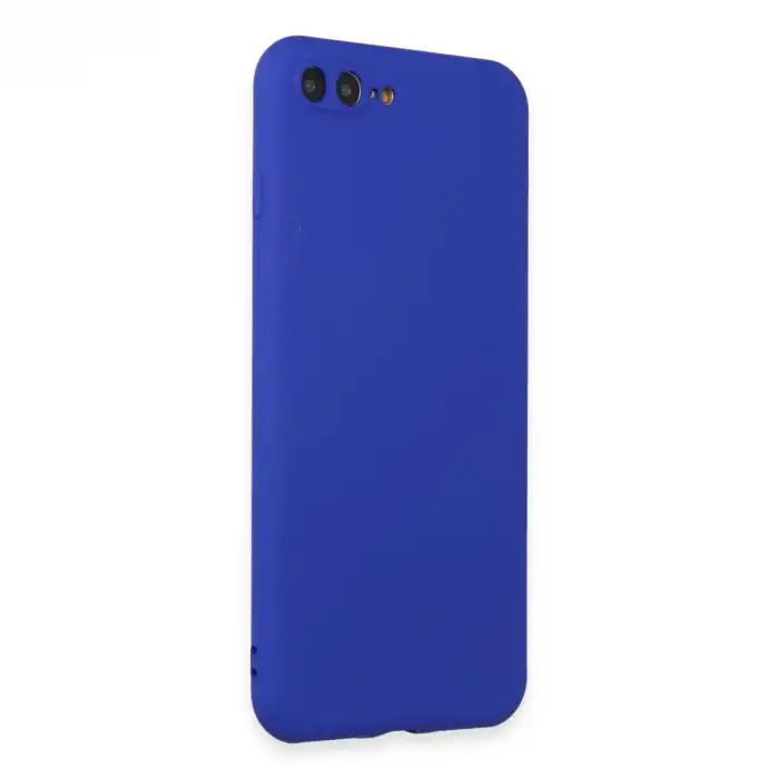 İphone 7 Plus Kılıf First Silikon - Koyu Mavi