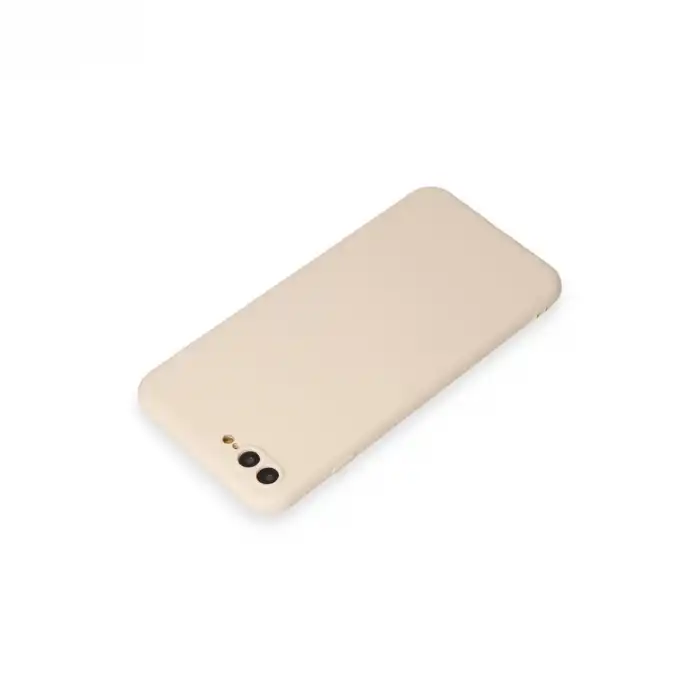 İphone 7 Plus Kılıf First Silikon - Krem