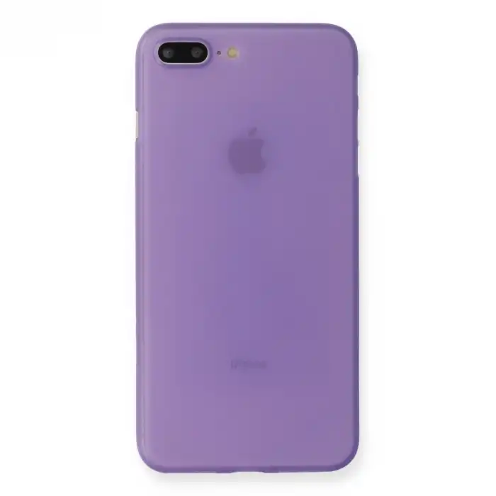 İphone 7 Plus Kılıf Pp Ultra İnce Kapak - Mor
