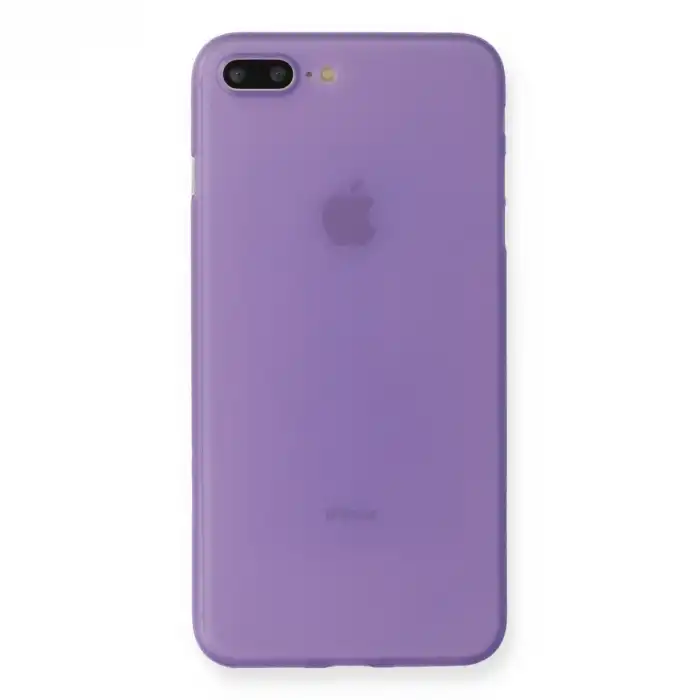 İphone 7 Plus Kılıf Pp Ultra İnce Kapak - Mor
