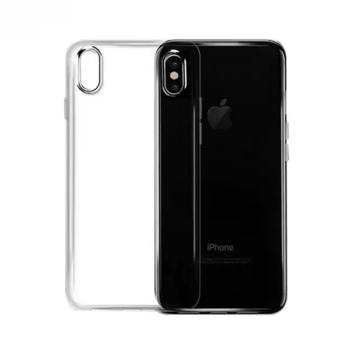 İphone X Kılıf Lüx Şeffaf Silikon