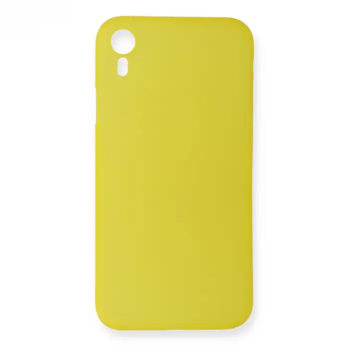İphone Xr Kılıf Pp Ultra İnce Kapak - Sarı