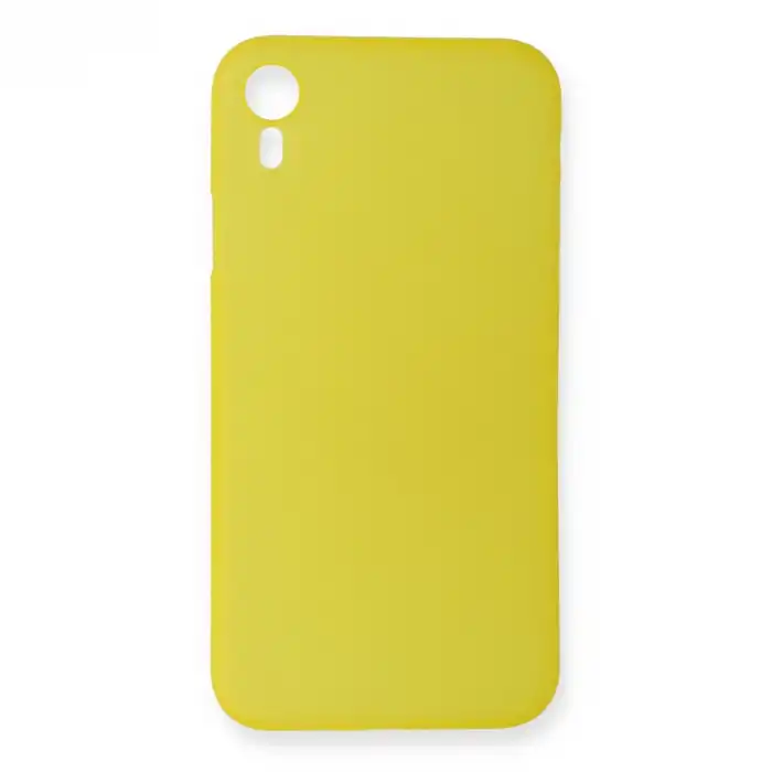 İphone Xr Kılıf Pp Ultra İnce Kapak - Sarı