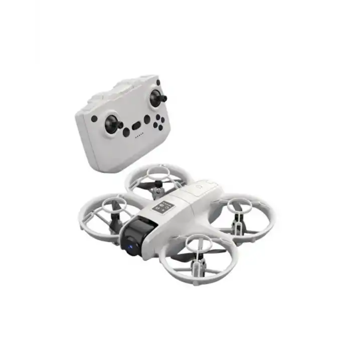 Işıklı Mini Drone Uzun Şarj Süreli ve Yedek Pervane Setli