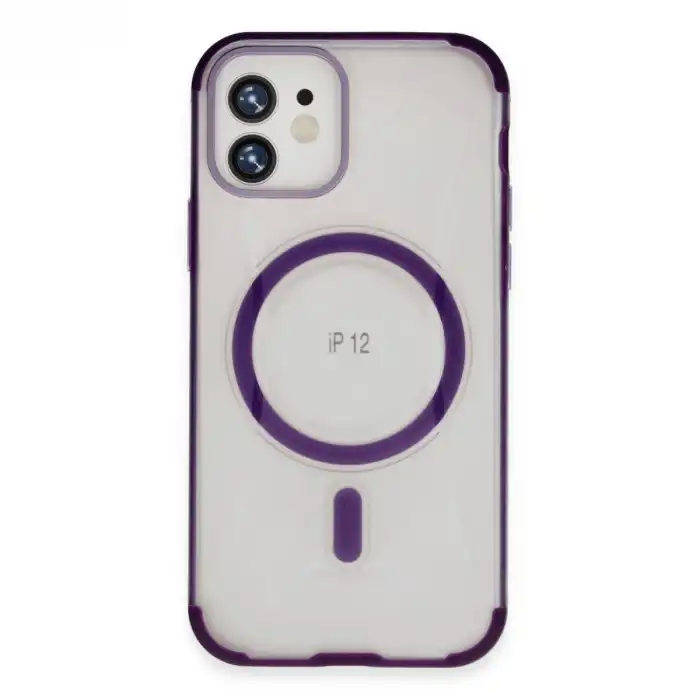 Joko Apple İphone 12 Hilton Magsafe Kapak - Derin Mor