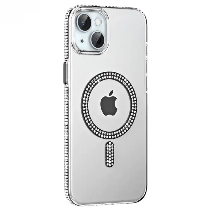 Joko Apple İphone 14 Move Taşlı Magsafe Kapak - Siyah