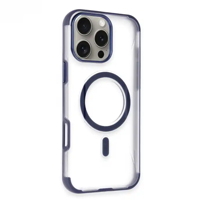 Joko Apple İphone 14 Pro Max Hilton Magsafe Kapak - Lacivert
