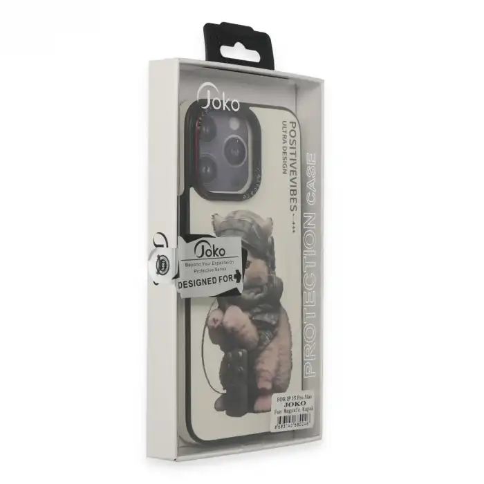 Joko Apple İphone 15 Pro Max Fun Magsafe Kapak - Titan Gri
